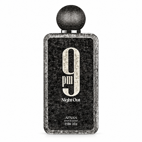 Afnan 9 PM Night Out unisex, frasco de 100 ml
